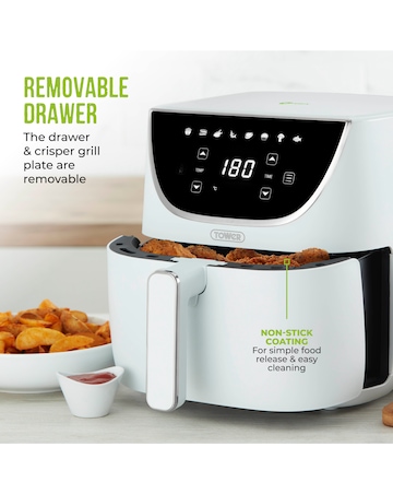 Tower Vortx White 6L Digital Air Fryer