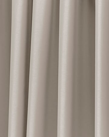 Faux Silk Pencil Pleat Blackout Curtains