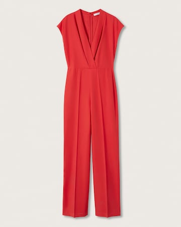 Mango Wrap Neckline Jumpsuit