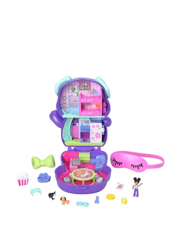 Polly Pocket Sleepover Puppy Compact Playset