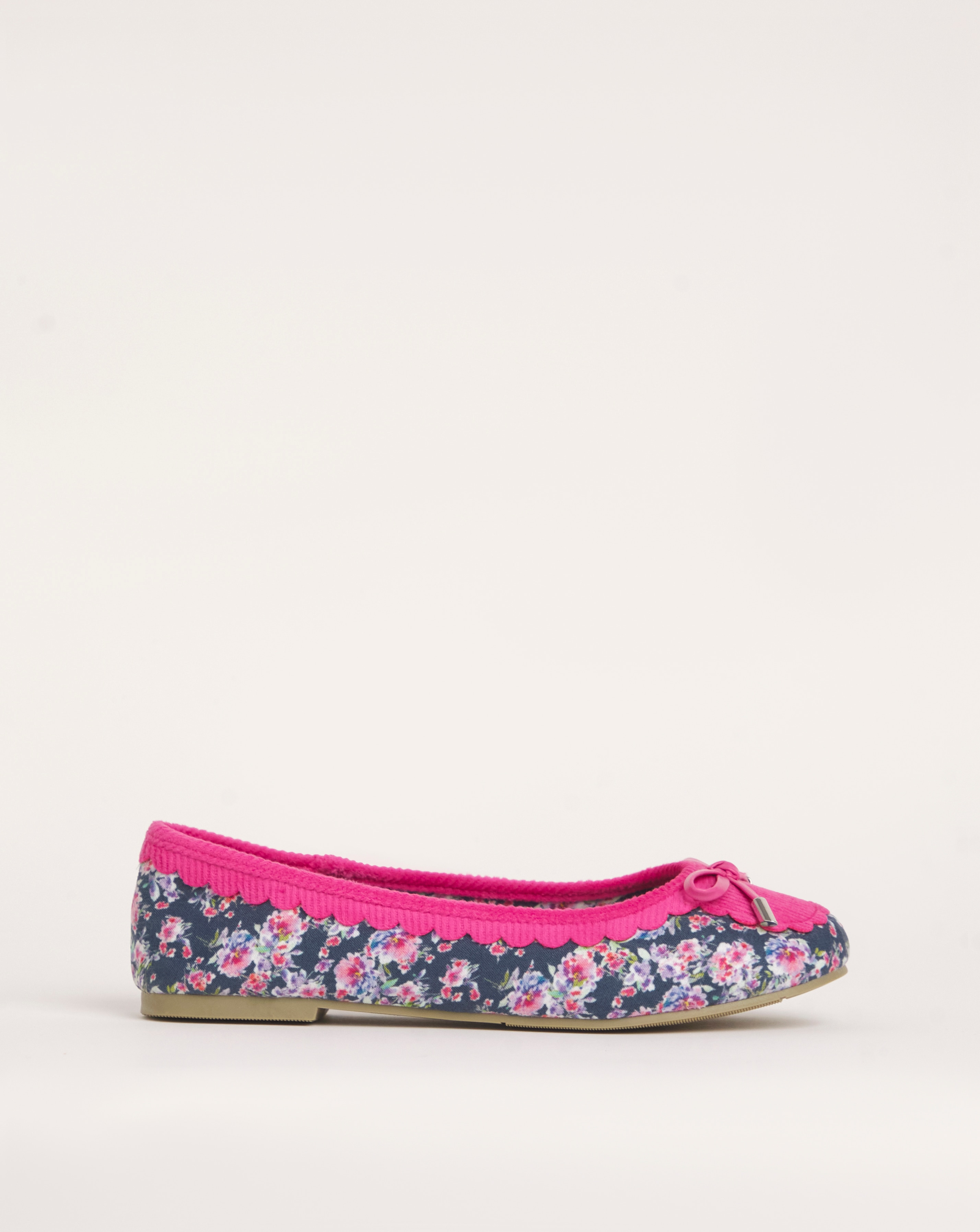 Floral ballet pumps best sale