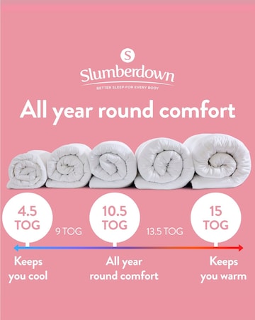 Slumberdown All Seasons 15 Tog Combi Duvet