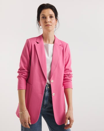 Pink Patch Pocket Blazer