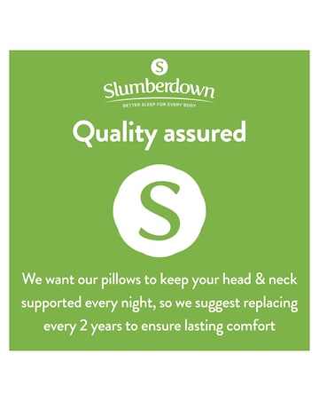 Slumberdown Super Support Anti Allergy 4 Pack Pillows