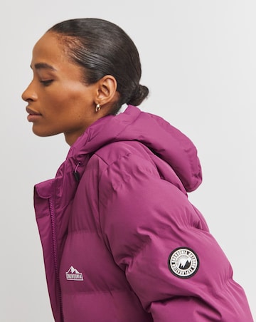 Snowdonia Pink SP Long Padded Jacket