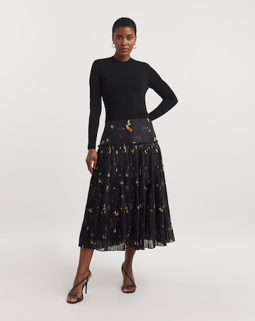 Ted Baker Miiriam Pleated Midi Dress