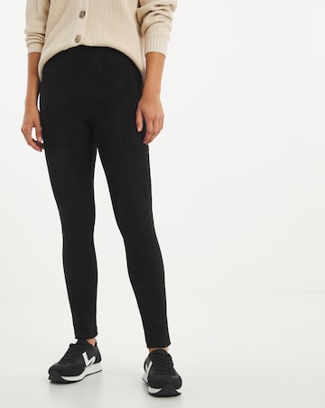 Suedette Skinny Trouser