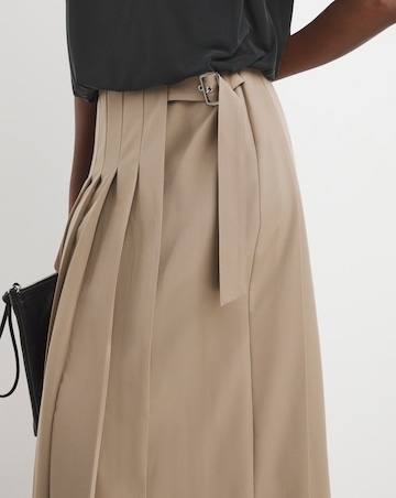 Box Pleated Skirt