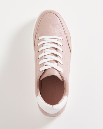 Lace Trainer with Star Detail EEE Fit