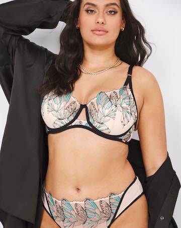 Figleaves Curve Butterfly Balcony Underwired Padded Bra B-F