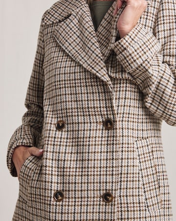 Julipa Houndstooth Check Jacket