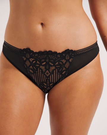 Figleaves Harper Geometric Lace Brazilian