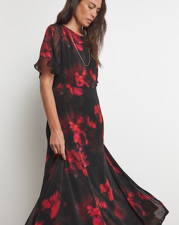 Joanna Hope Crinkle Column Dress