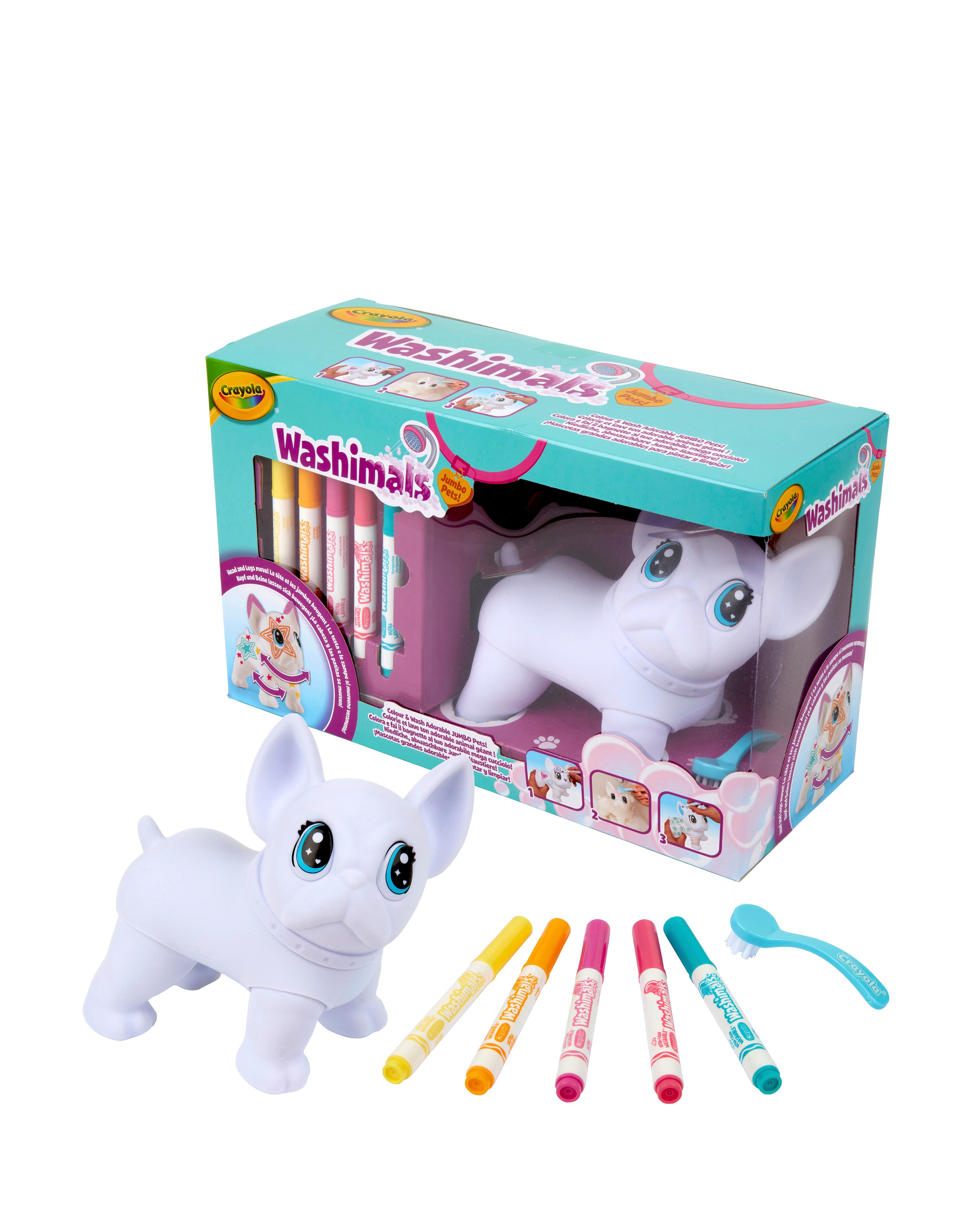 Crayola washimals vet clinic playset on sale