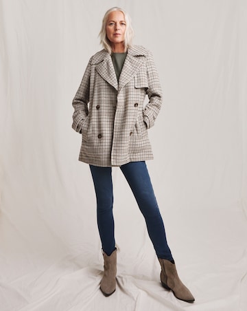 Julipa Houndstooth Check Jacket