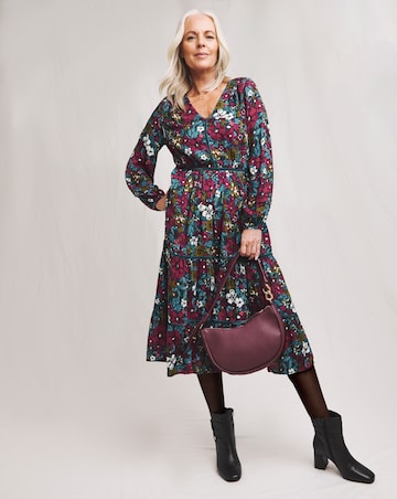 Julipa Printed Floral Midi Dress