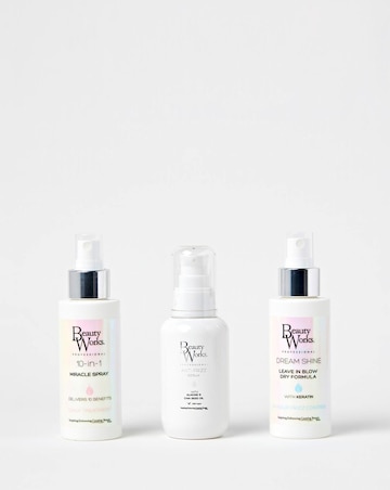 Beauty Works Styling Hair Heroes Trio Travel Set