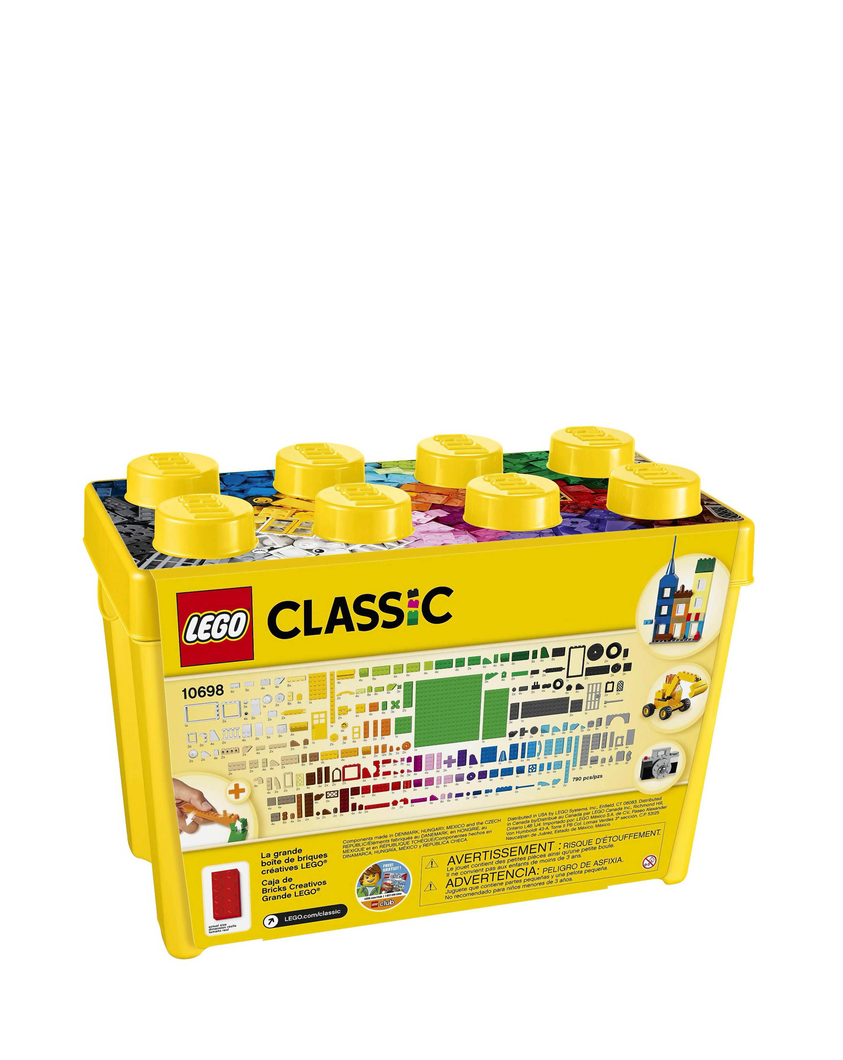 LEGO Classic Large Creative Brick Storage Box Set 10698 JD Williams