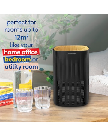 Russell Hobbs Clean Air Mini Aroma Air Purifier Black