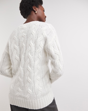 Cable Cardigan