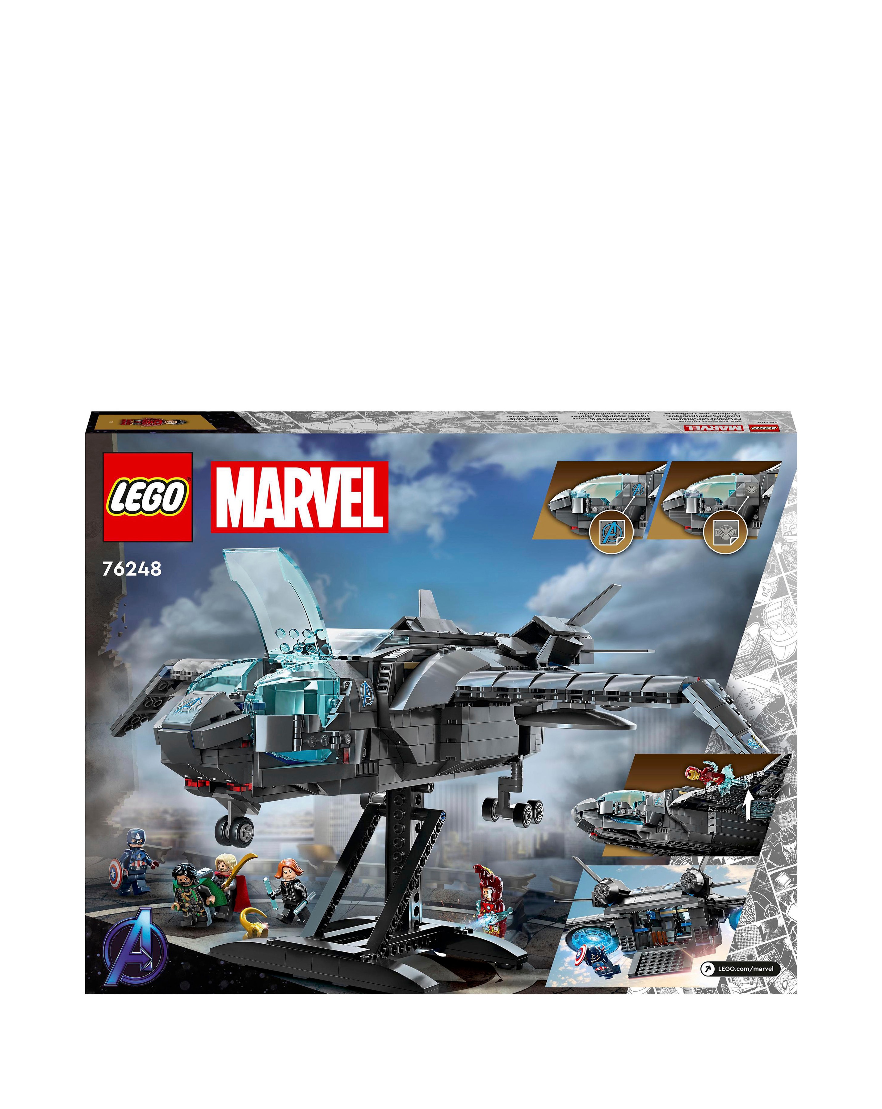 Marvel The Avengers Quinjet fashion Infinity Saga Set 76248