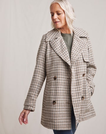 Julipa Houndstooth Check Jacket