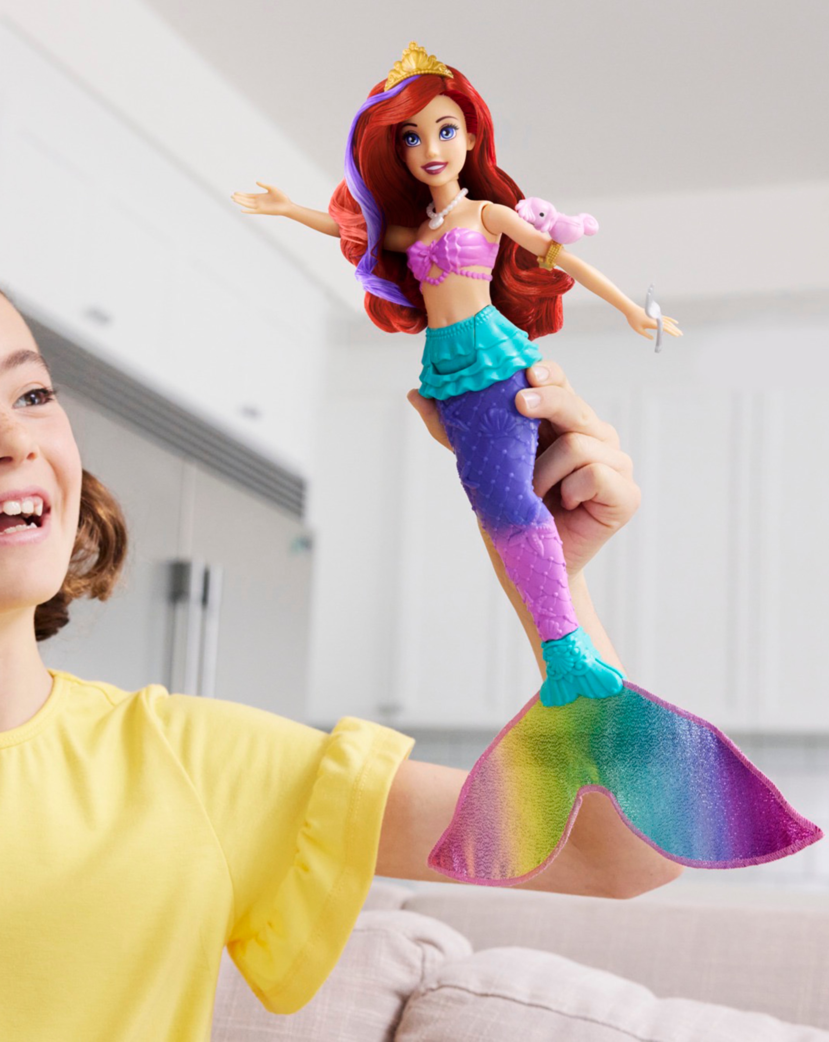 Little mermaid doll that swims online