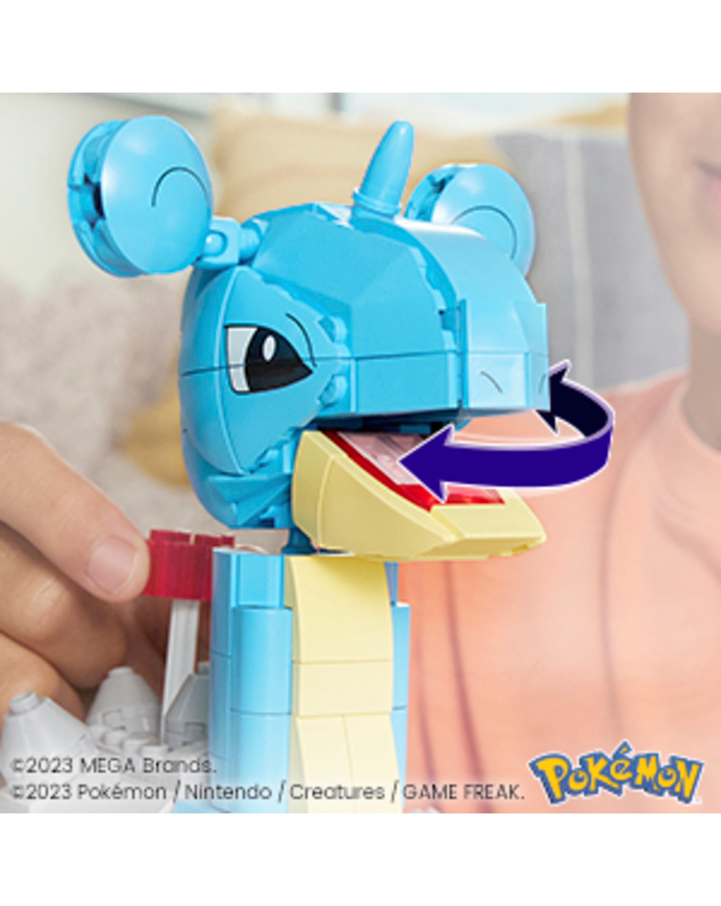 Pokémon lapras cheapest mega construx brand new