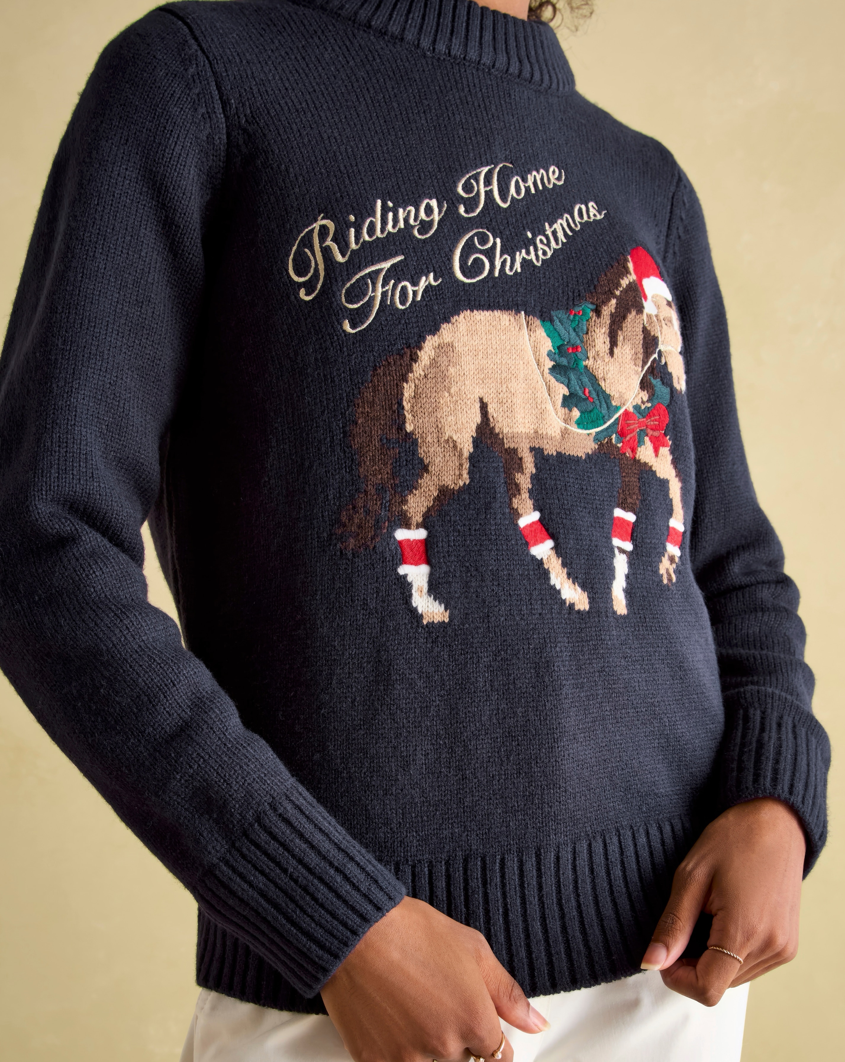 Joules christmas fox jumper hotsell