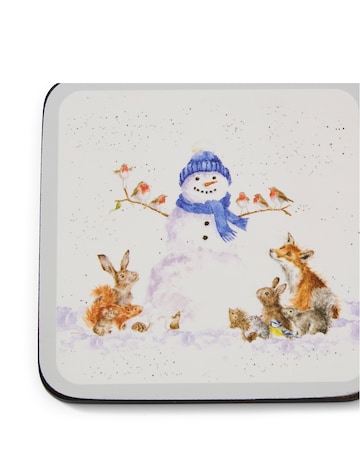 Wrendale Christmas Coasters Set of 6