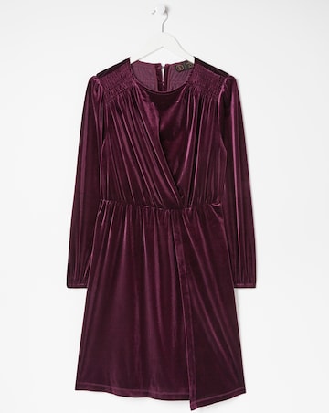 FatFace Annie Velvet Dress