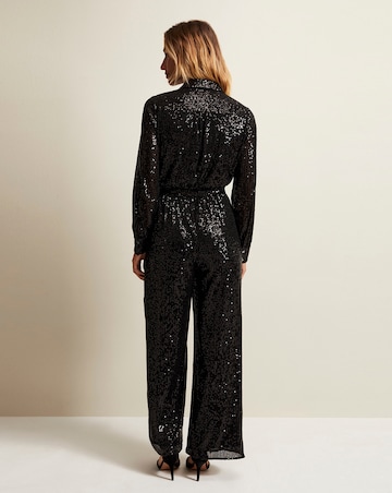 Phase Eight Alessandar Sequin Jumpsuit