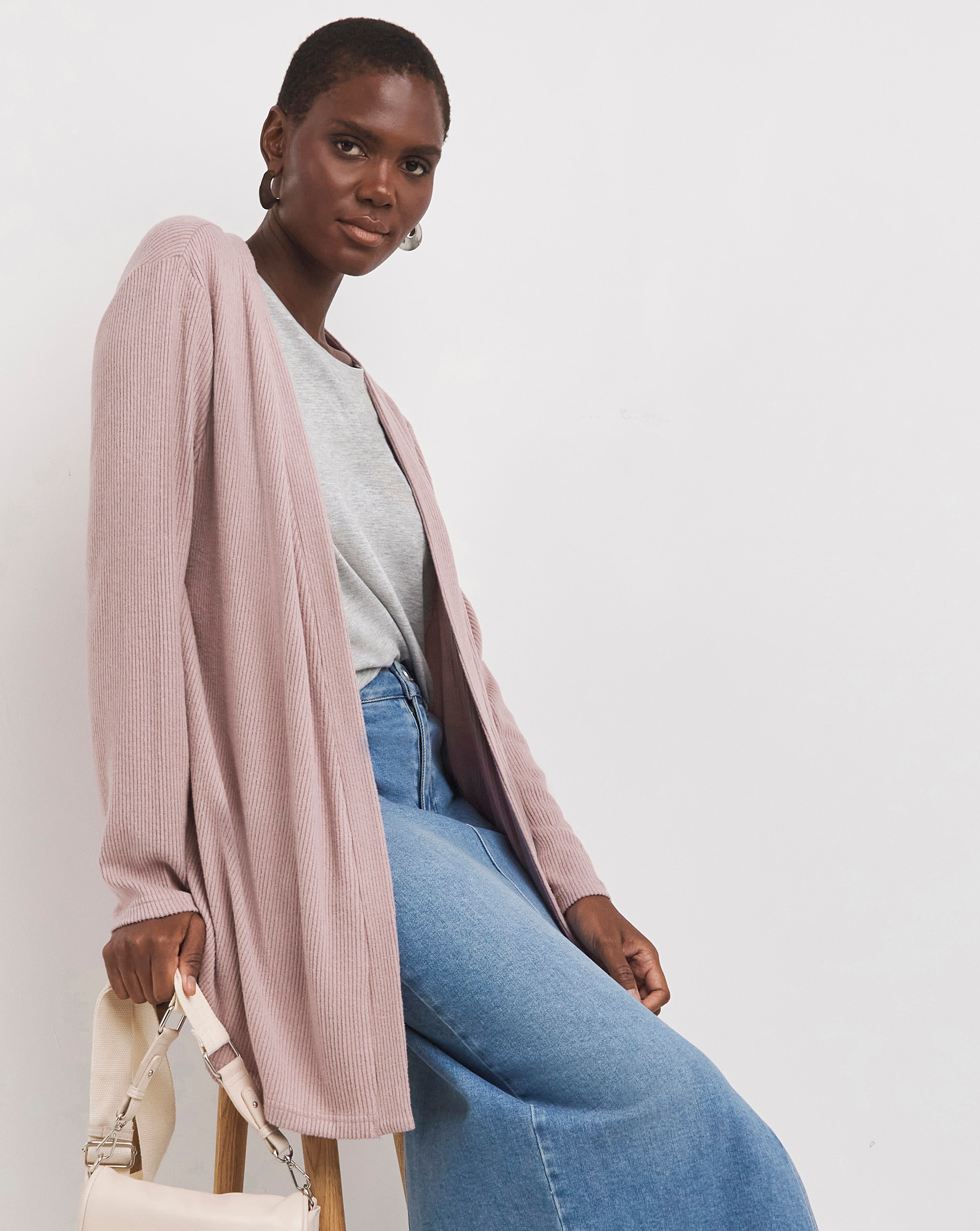 Blush longline cardigan hotsell