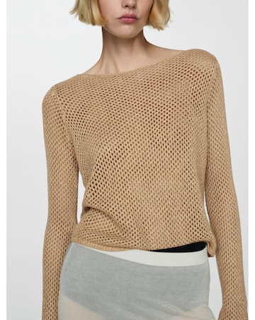 Mango Maria Metalic Thread Knit jumper