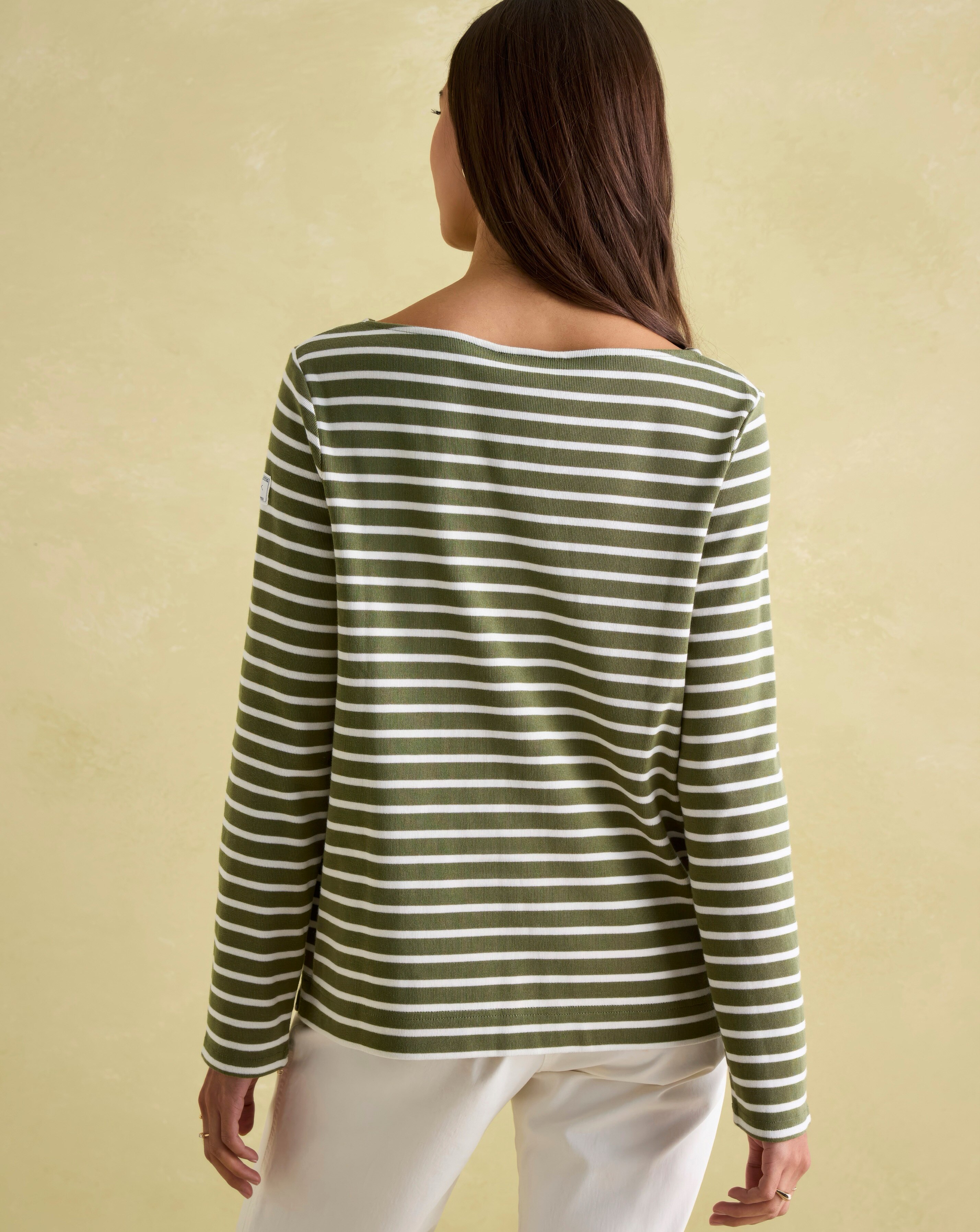 Joules New Harbour Striped Boat Neck Top JD Williams