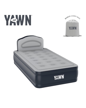 Yawn Single Airbed (with custom fitted sheet)