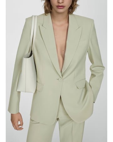 Mango Single Breasted Blazer