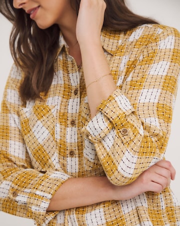 Julipa Embroidered Check Shirt