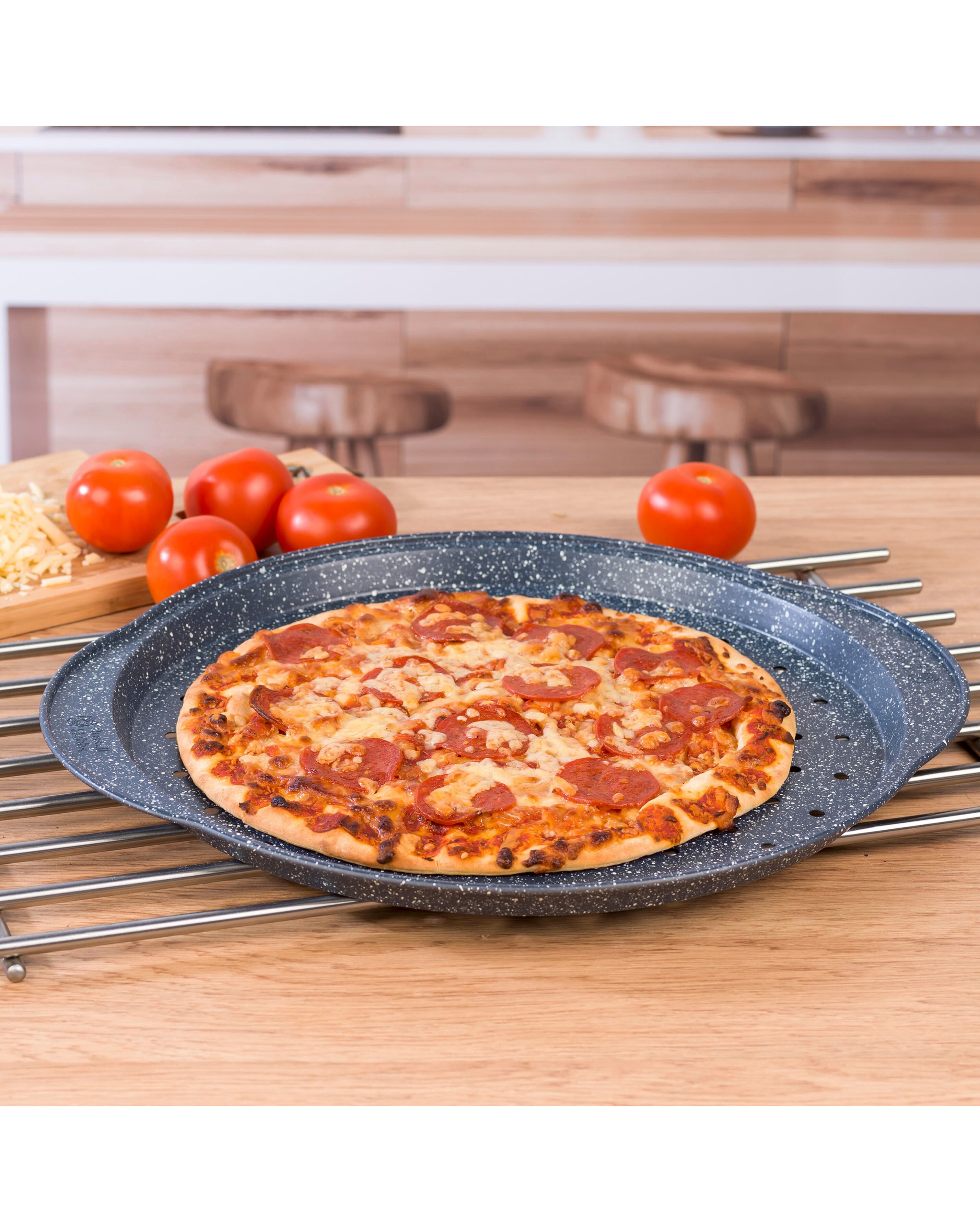 Pizza stone pan hotsell