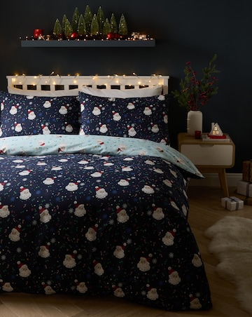 Retro Santa Duvet Set