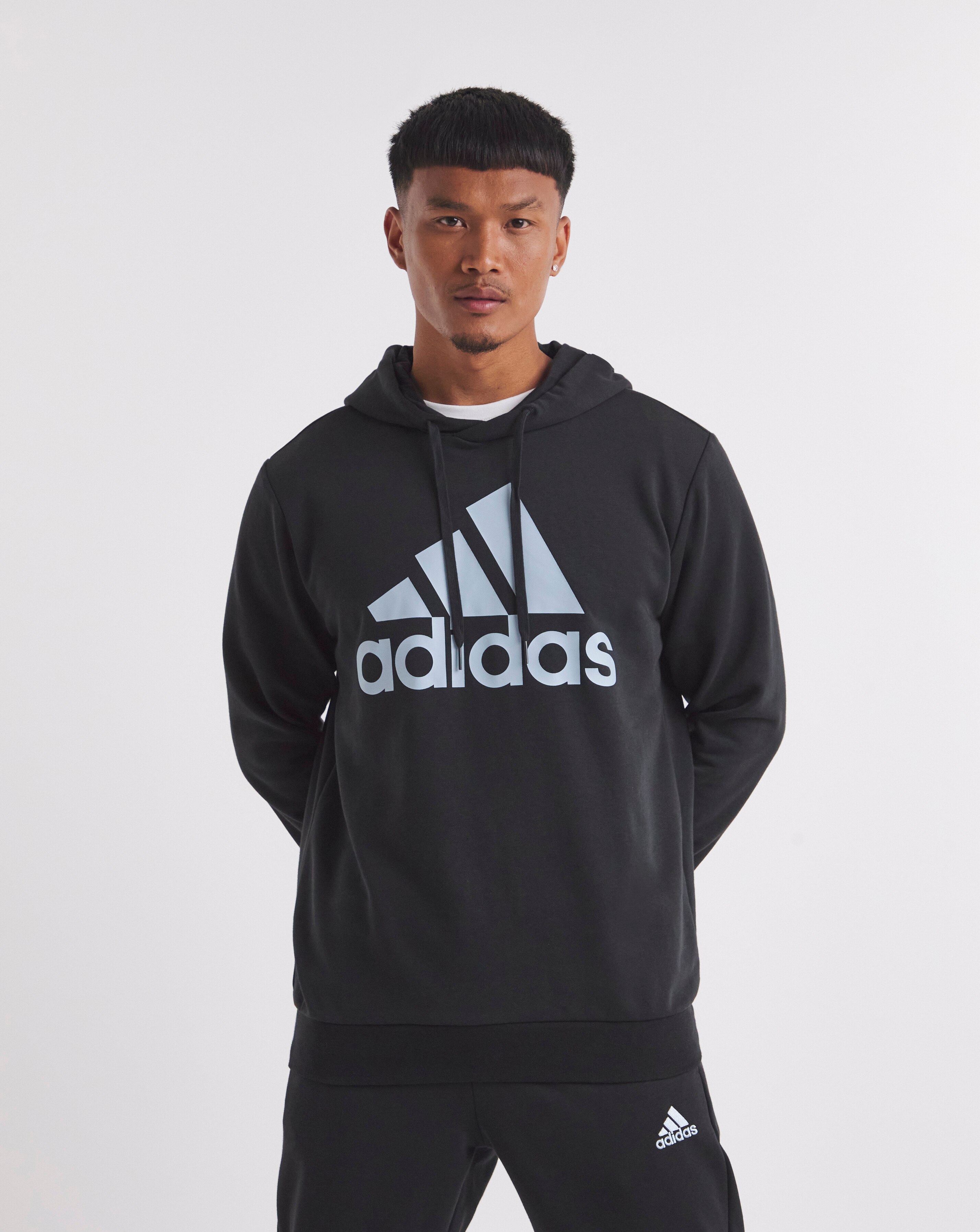 Adidas big logo tracksuit online