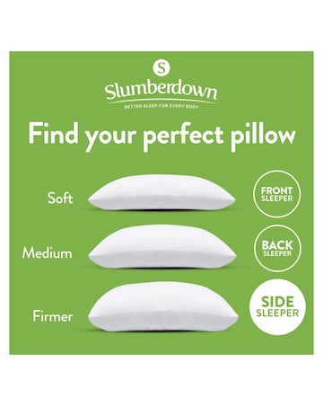 Slumberdown Super Support Anti Allergy 4 Pack Pillows