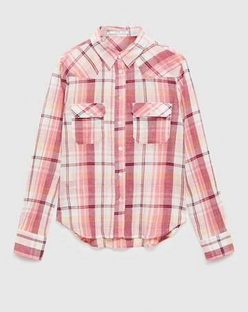 Mango Check Shirt With Pockets