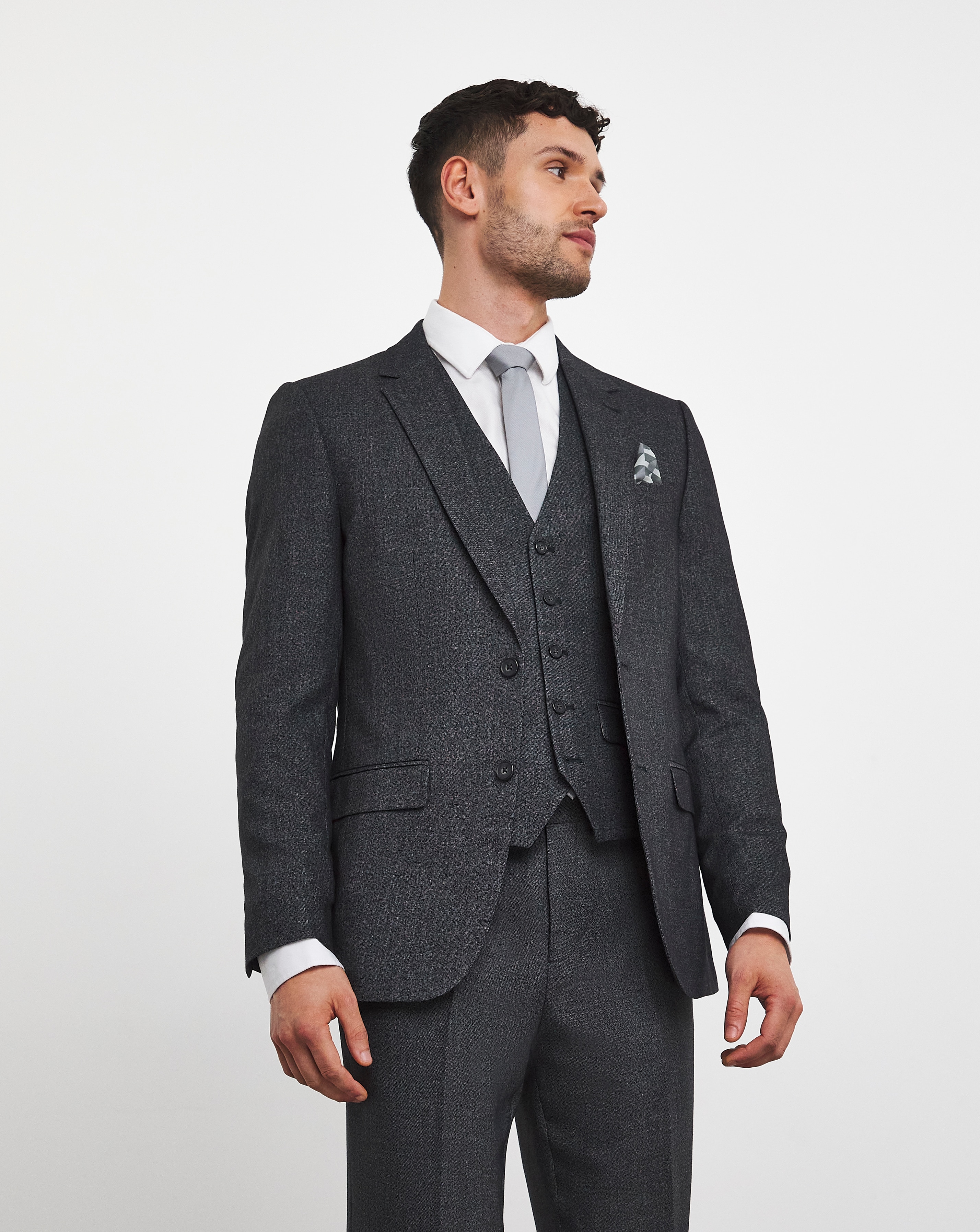 Short grey jacket for wedding online