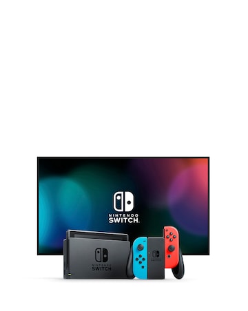 Nintendo Switch Neon Console & Mario Kart 8 Bundle