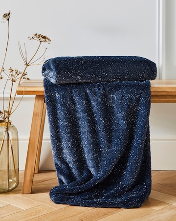 Sparkle Fleece Throw