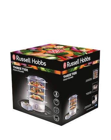 Russell Hobbs 21140 9 Litre 3 Tier Steamer