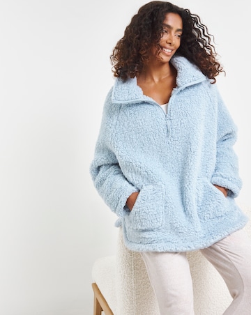 Pretty Secrets Quarter Zip Snuggle Top