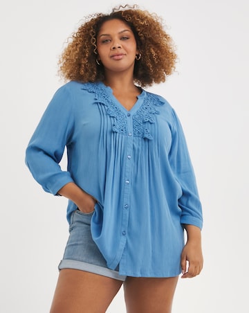 Joe Browns Favourite Longline Crinkle Blouse