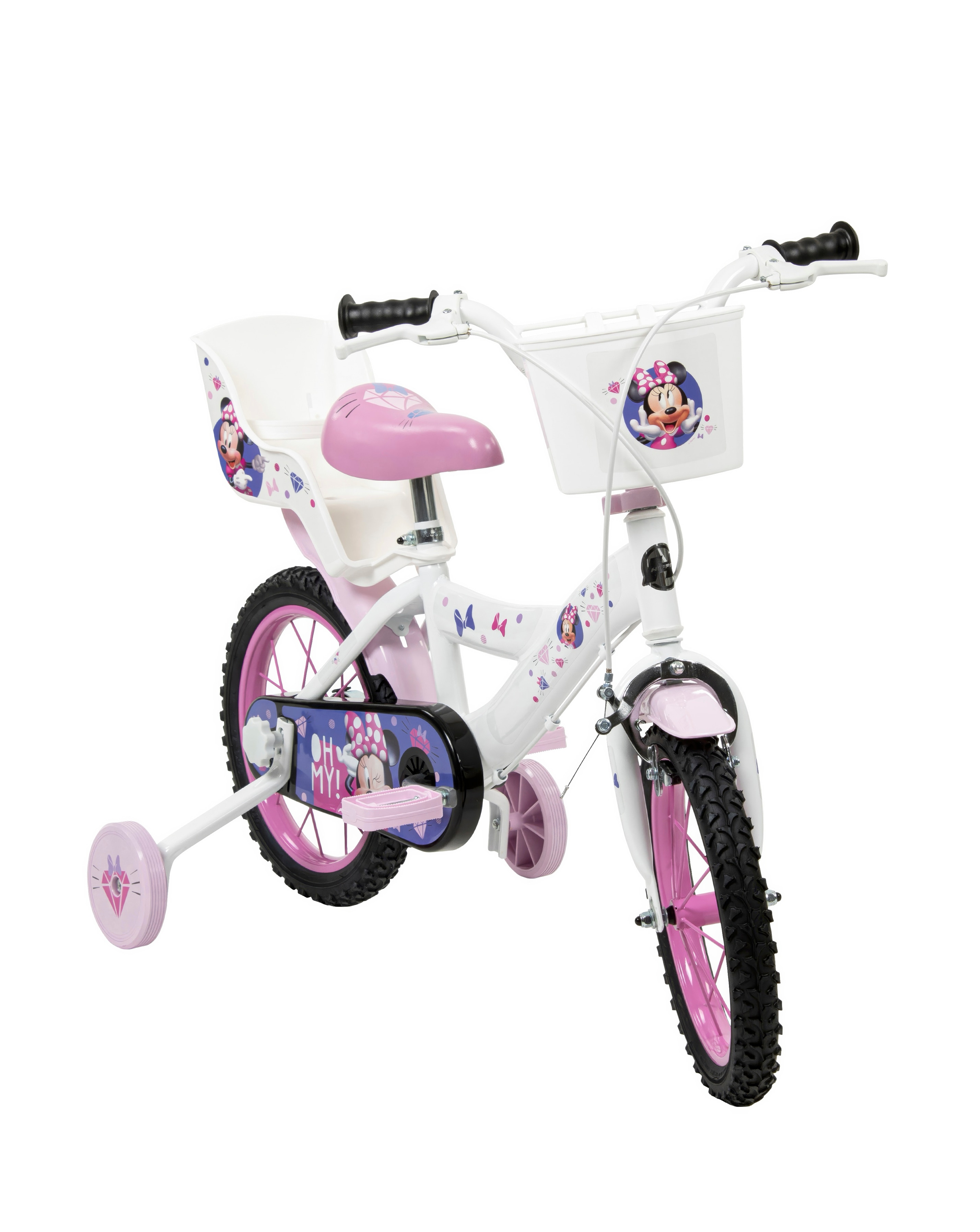 Disney Minnie Mouse 14 inch Bicycle JD Williams